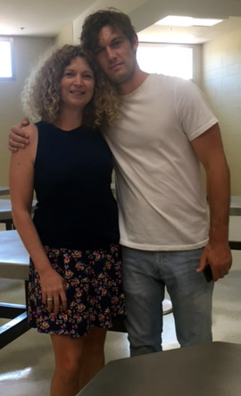 Tawni O'Dell (writer/producer) and Alex Pettyfer (Harley Altmyer/director)